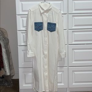 Japan White shirt coat